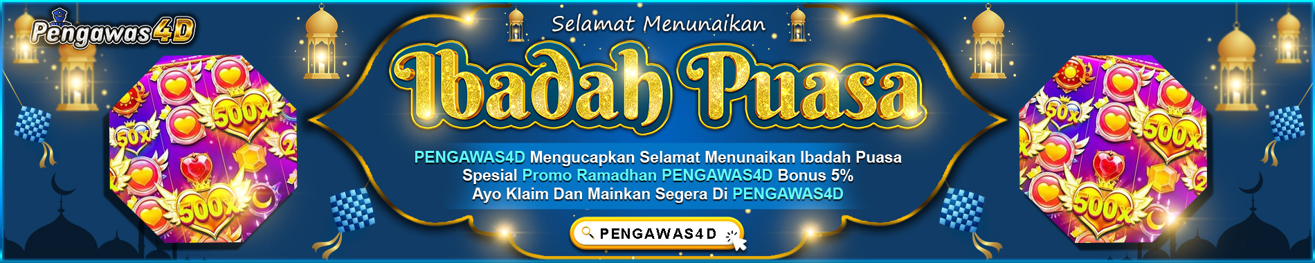 SELAMAT MENUAIKAN IBADAH PUASA BARENG PENGAWAS4D